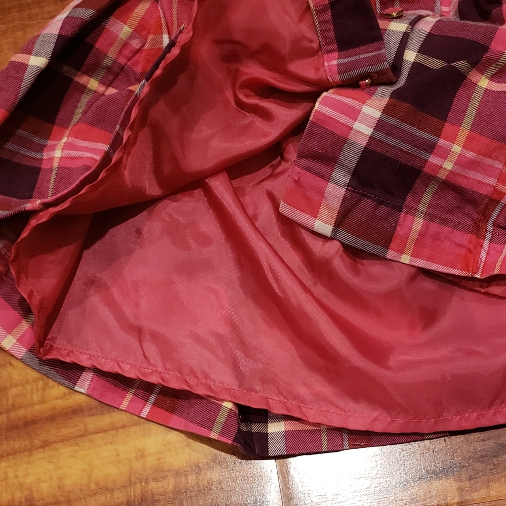 Janie and Jack EUC 12-18 months Equestrian horse sweater and pink plaid skirt - Picture 10 of 10